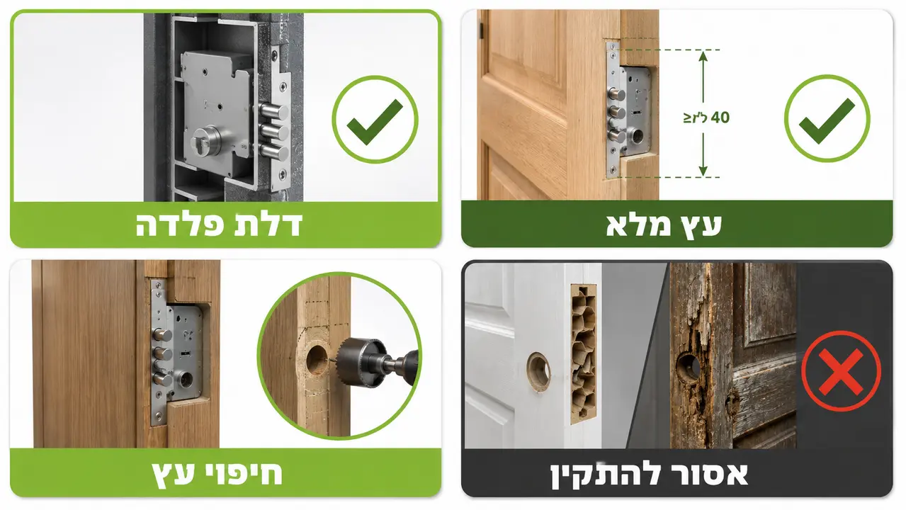 כל מה שצריך לדעת על מנעול כספת לדלת