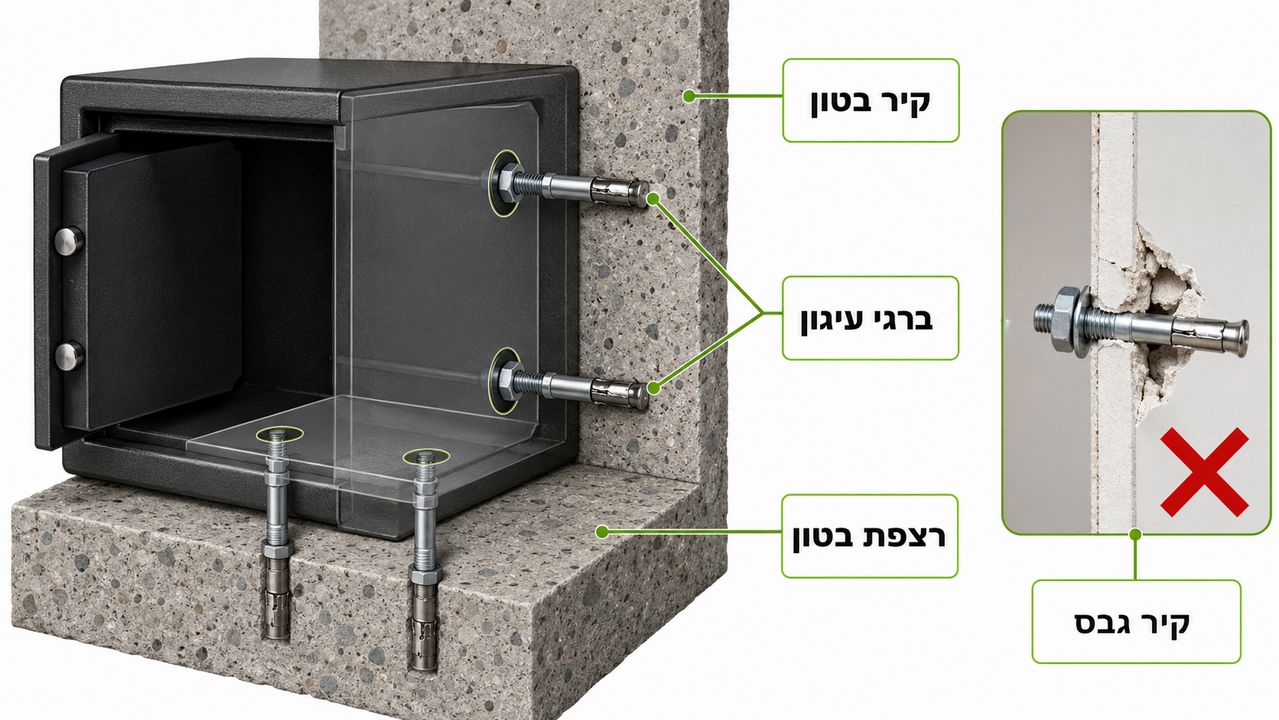 איך לבחור כספת קטנה ומומלצת לבית ולרכב