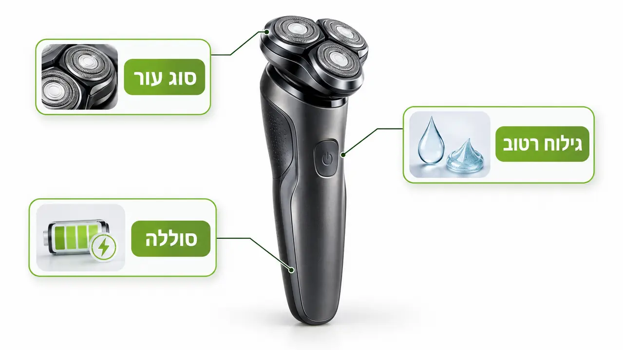 מדריך לבחירת מכונת גילוח פיליפס מומלצת