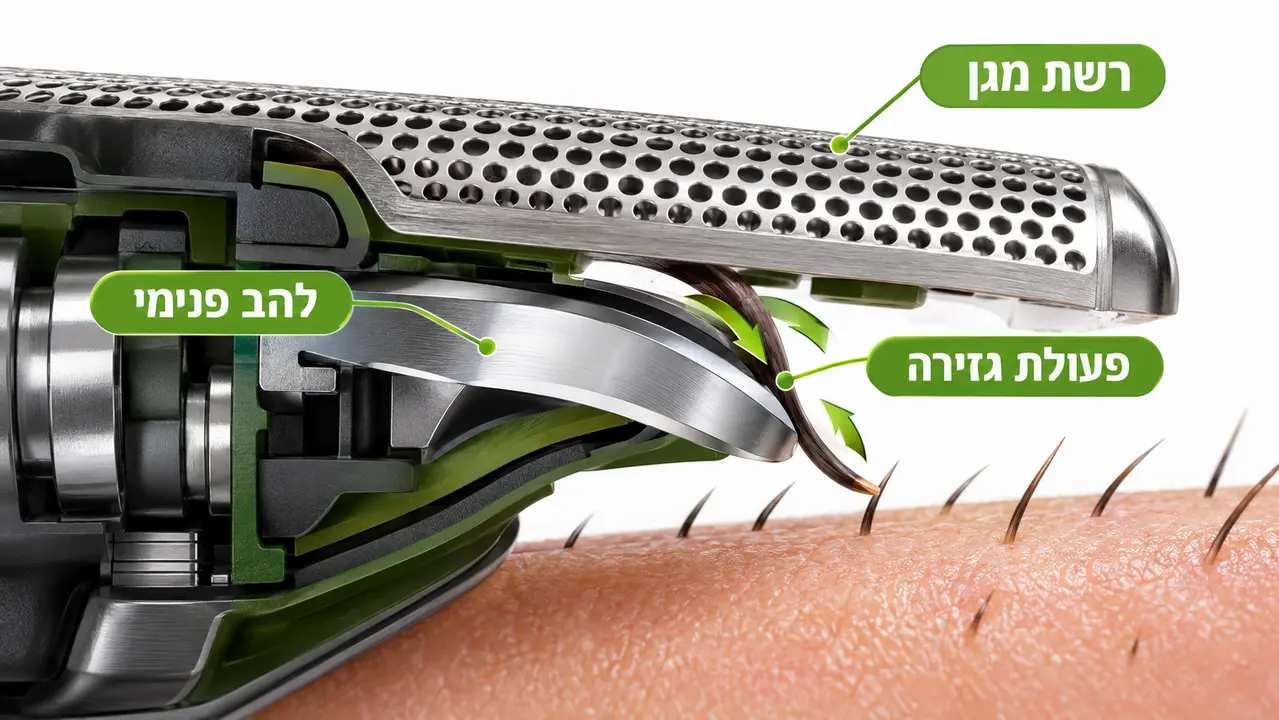 איך לבחור מכונת גילוח כשרה לפי ההלכה